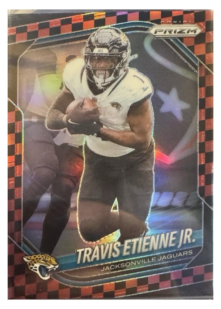 2025 Panini Prizm Base Set Travis Etienne Jr. #68 card