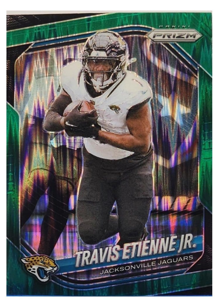 2025 Panini Prizm Base Set Travis Etienne Jr. #68 card