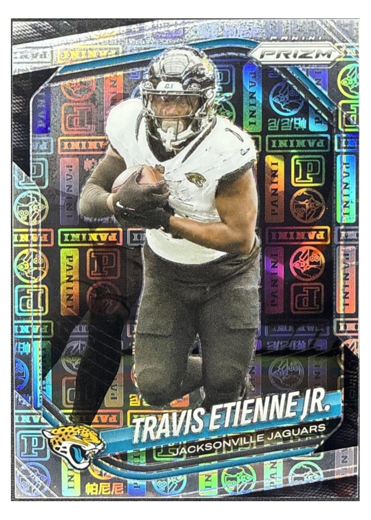 2025 Panini Prizm Base Set Travis Etienne Jr. #68 card
