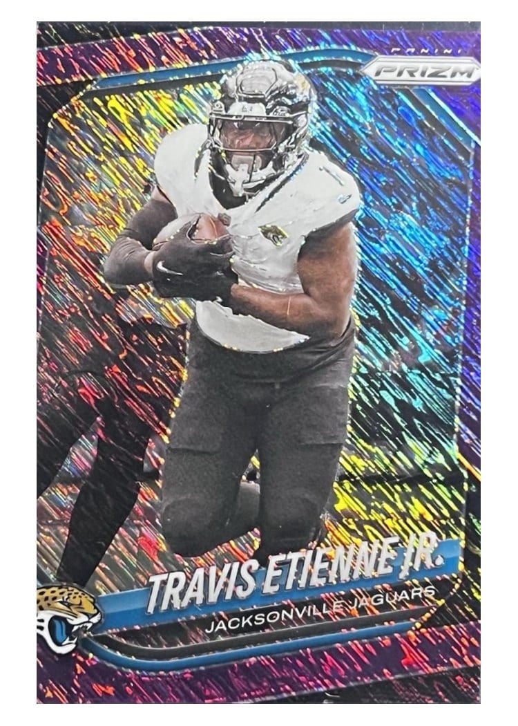 2025 Panini Prizm Base Set Travis Etienne Jr. #68 card