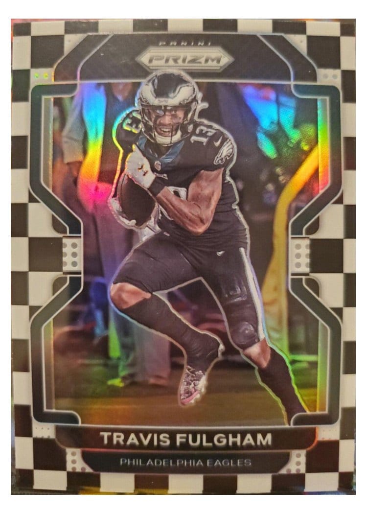 2021 Panini Prizm Base Set Travis Fulgham #218 card