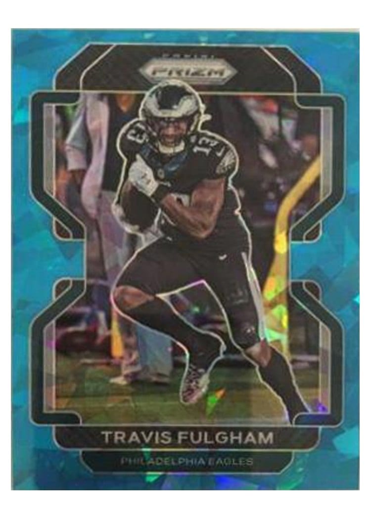 2021 Panini Prizm Base Set Travis Fulgham #218 card