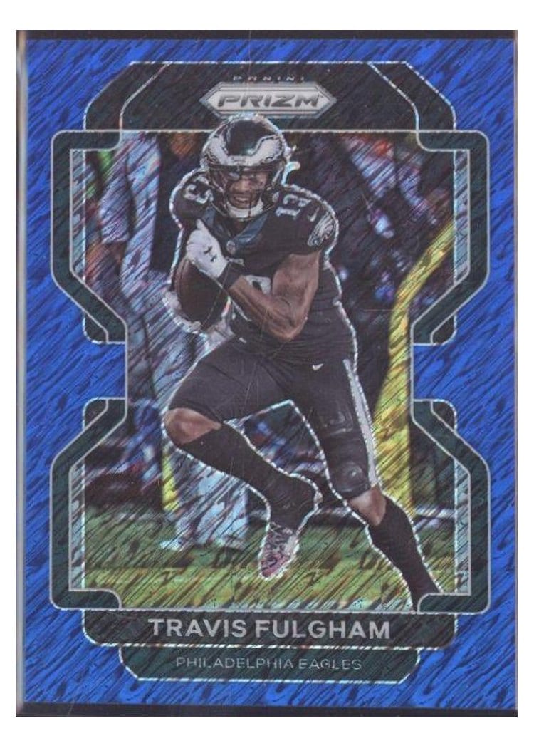2021 Panini Prizm Base Set Travis Fulgham #218 card