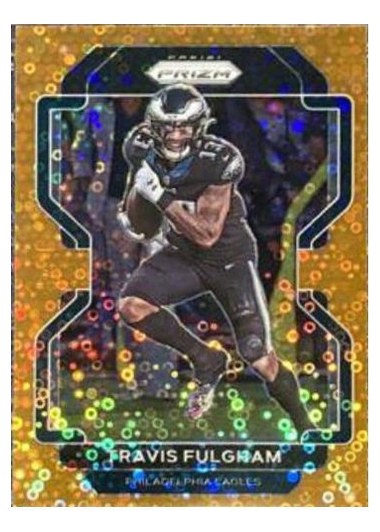 2021 Panini Prizm Base Set Travis Fulgham #218 card