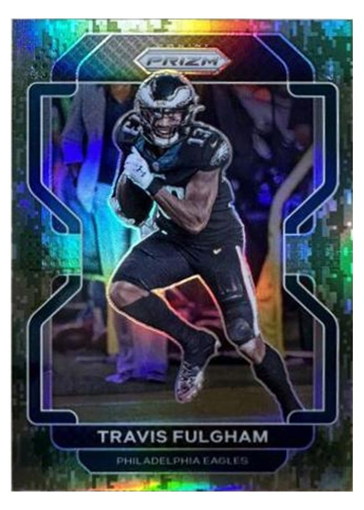 2021 Panini Prizm Base Set Travis Fulgham #218 card