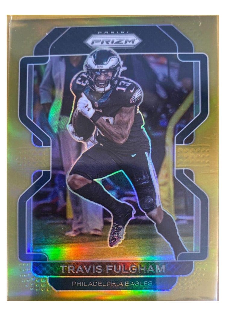 2021 Panini Prizm Base Set Travis Fulgham #218 card