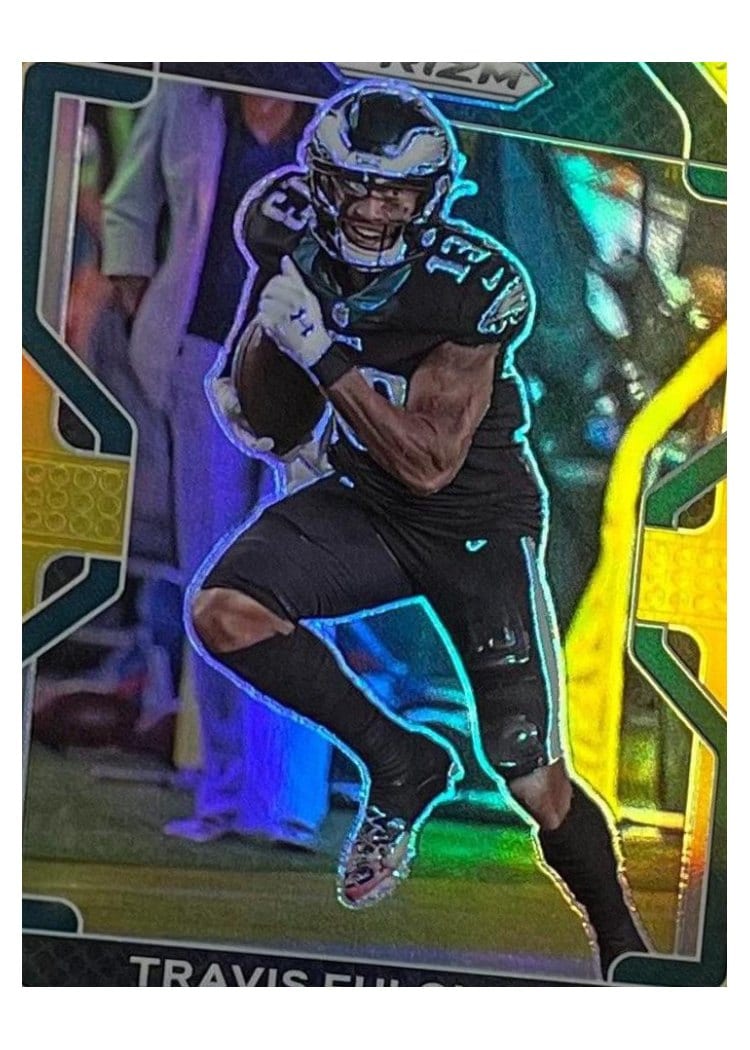 2021 Panini Prizm Base Set Travis Fulgham #218 card