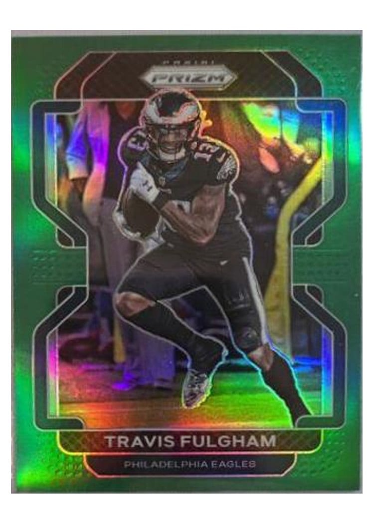 2021 Panini Prizm Base Set Travis Fulgham #218 card