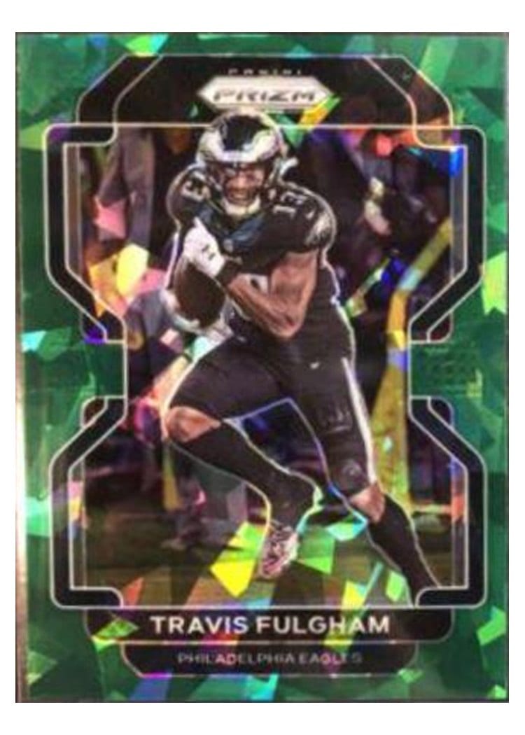 2021 Panini Prizm Base Set Travis Fulgham #218 card