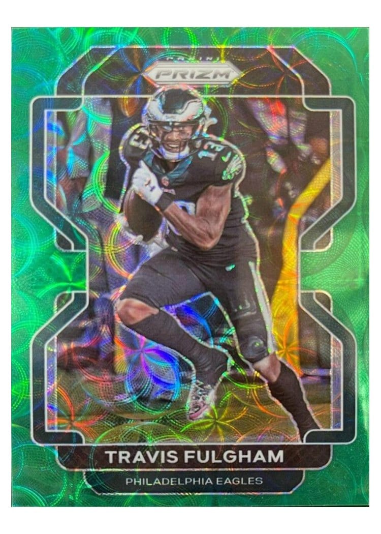 2021 Panini Prizm Base Set Travis Fulgham #218 card
