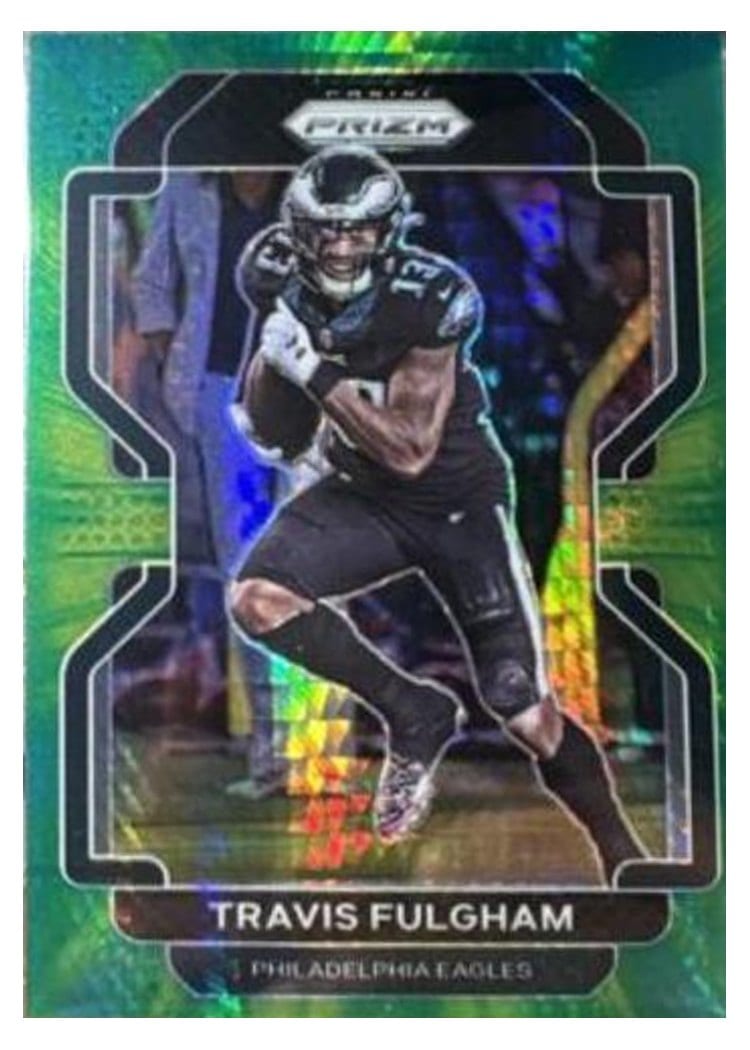 2021 Panini Prizm Base Set Travis Fulgham #218 card