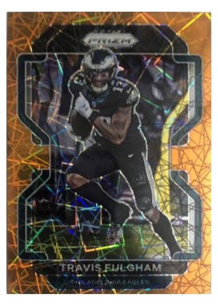 2021 Panini Prizm Base Set Travis Fulgham #218 card