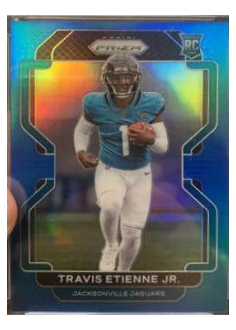 2021 Panini Prizm Base Set Travis Fulgham #218 card