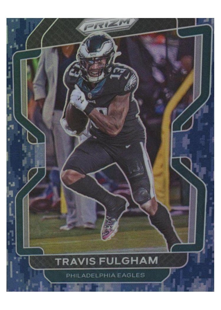 2021 Panini Prizm Base Set Travis Fulgham #218 card