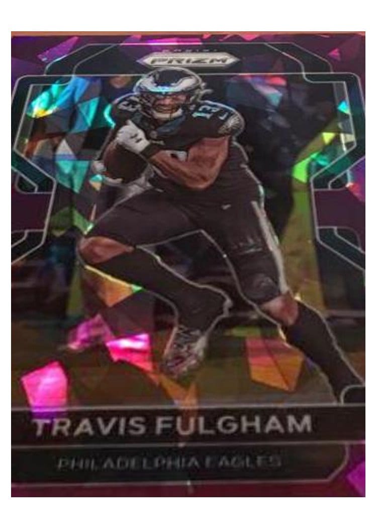 2021 Panini Prizm Base Set Travis Fulgham #218 card