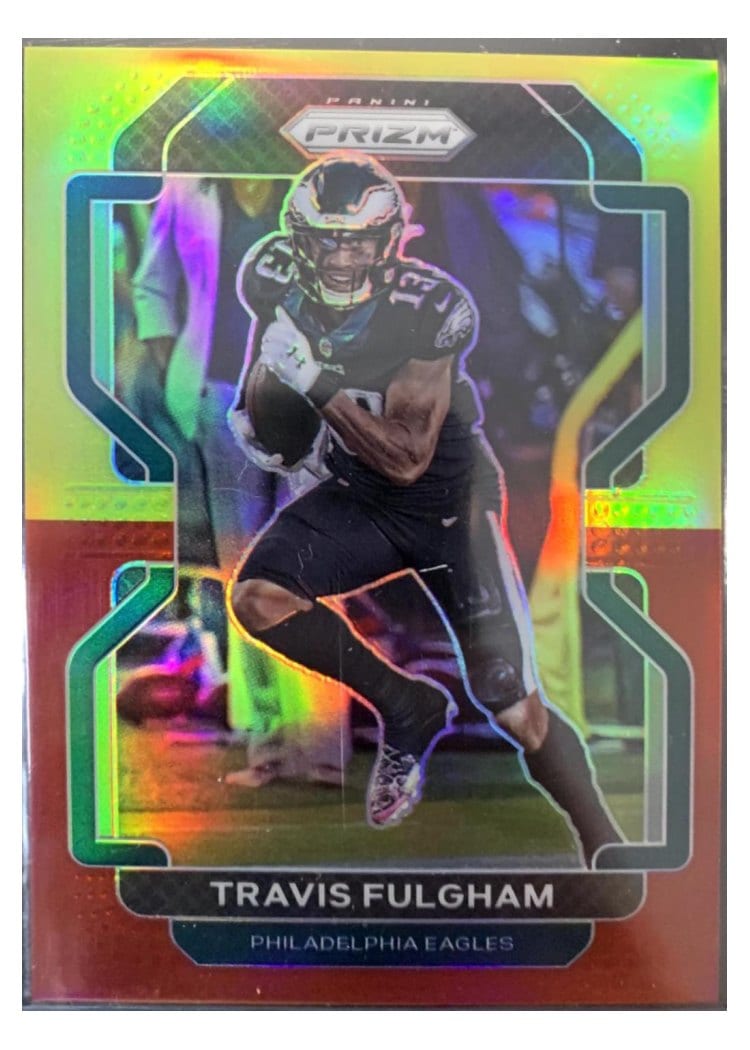 2021 Panini Prizm Base Set Travis Fulgham #218 card