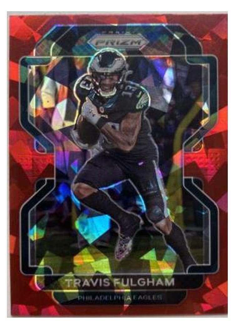 2021 Panini Prizm Base Set Travis Fulgham #218 card