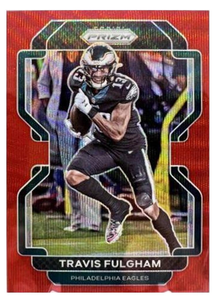 2021 Panini Prizm Base Set Travis Fulgham #218 card
