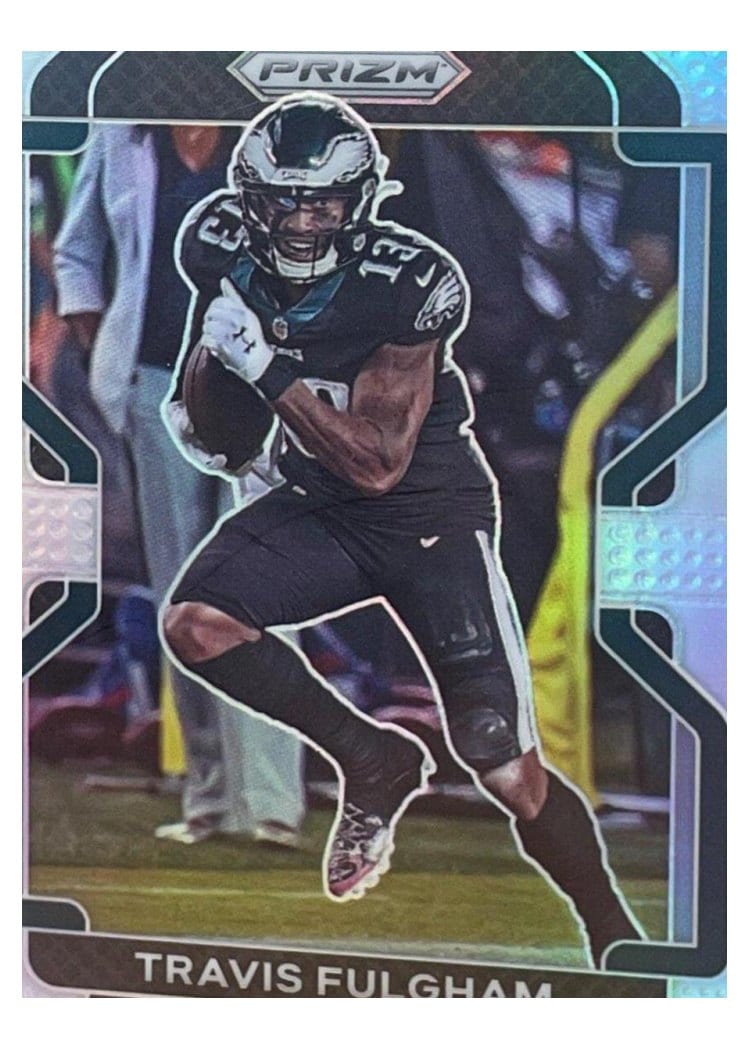 2021 Panini Prizm Base Set Travis Fulgham #218 card