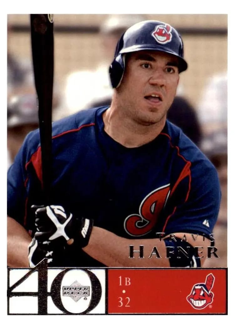 2003 Upper Deck 40 Man Travis Hafner #119 card