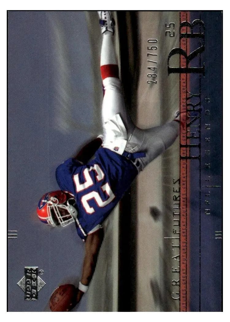 2001 Upper Deck Legends Travis Henry #102 card