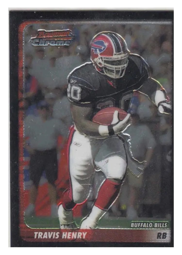 2003 Bowman Chrome Travis Henry #45 card