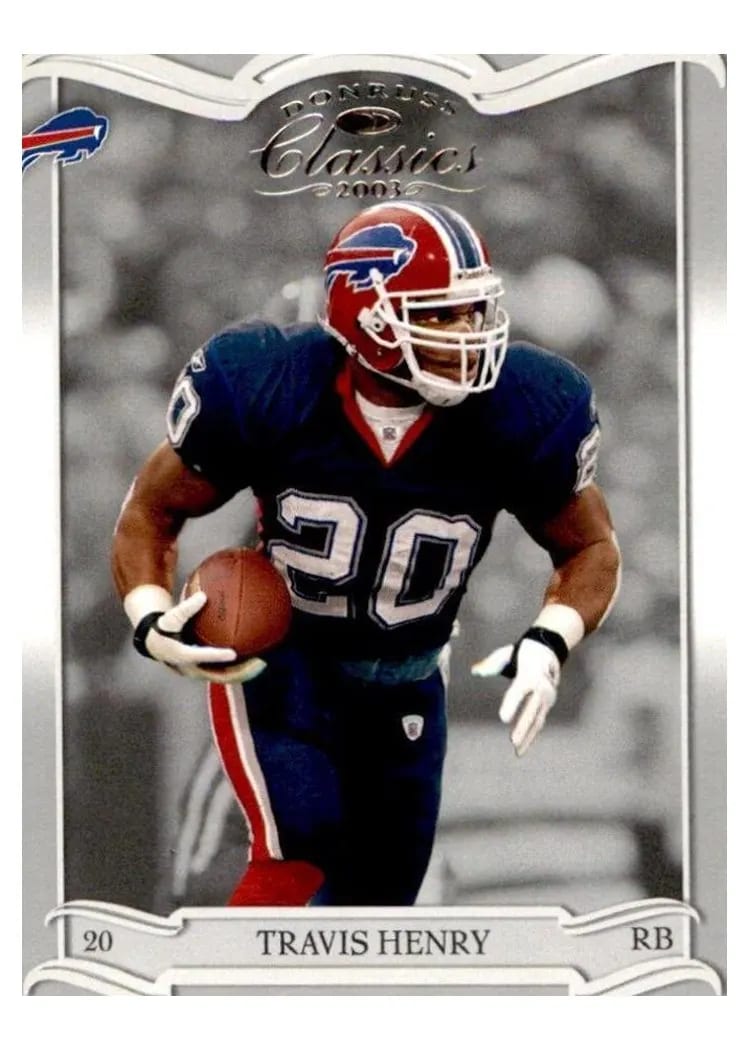 2003 Panini Donruss Classics Travis Henry #11 card