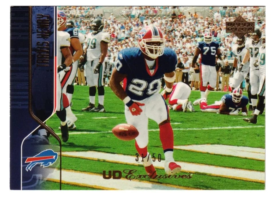 2004 Upper Deck Travis Henry #23 card