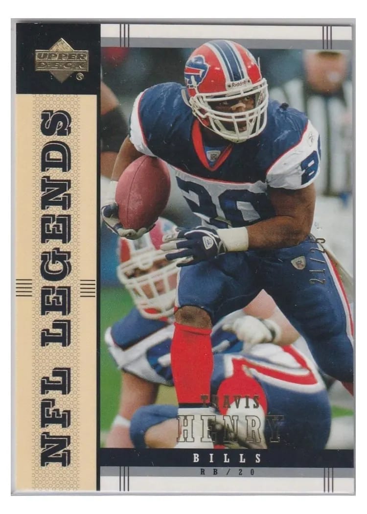 2004 Upper Deck Legends Travis Henry #9 card