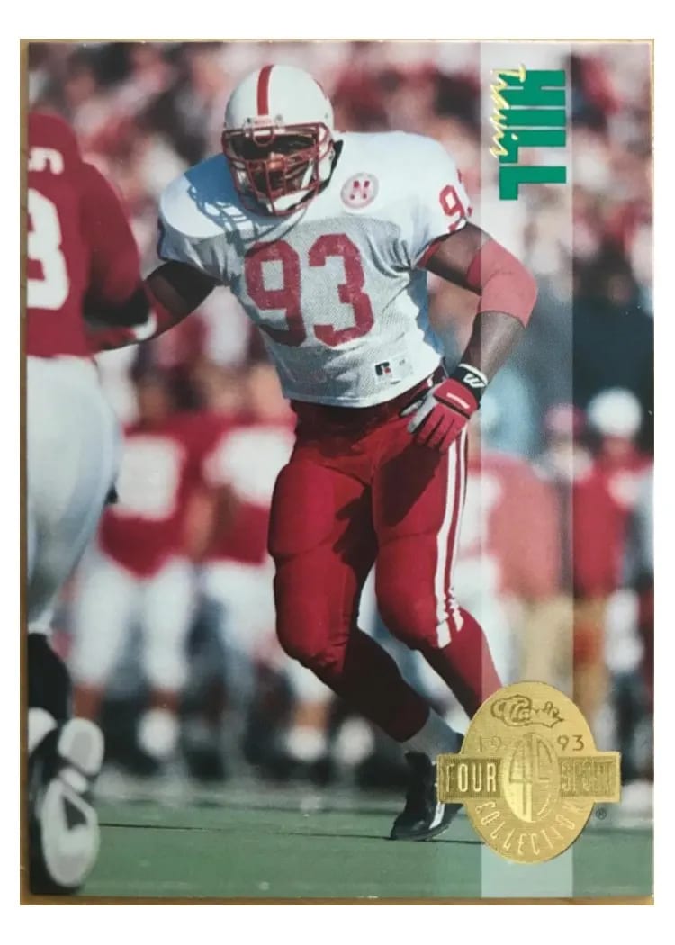 1993 Classic Four Sport Travis Hill #166 card