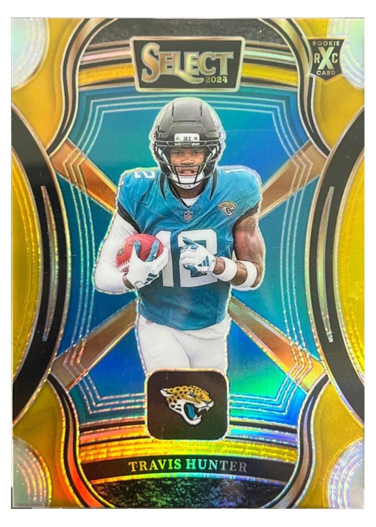 2024 Panini Select 2025 XRC Prizm Redemption Travis Hunter #511 card
