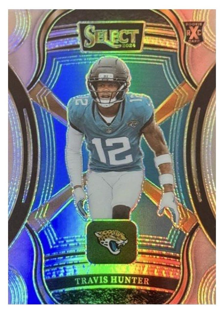 2024 Panini Select 2025 XRC Prizm Redemption Travis Hunter #518 card