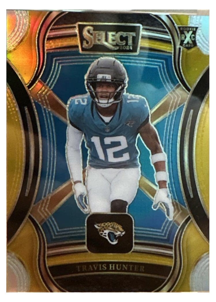 2024 Panini Select 2025 XRC Prizm Redemption Travis Hunter #518 card