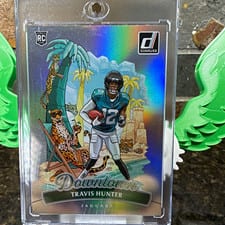 2025 Donruss Optic Downtown Travis Hunter #13 card
