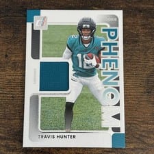 2025 Donruss Rookie Phenom Jerseys Travis Hunter #RPJ-THR card