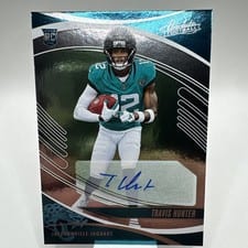2025 Panini Absolute Signature Rookies Travis Hunter #186