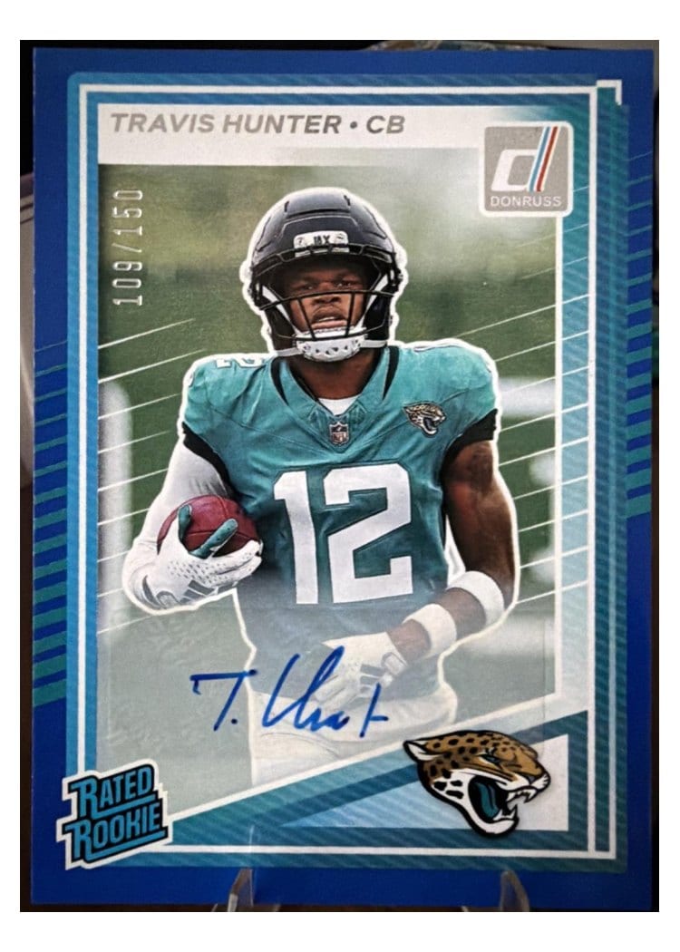 2025 Panini Donruss Travis Hunter #301 card