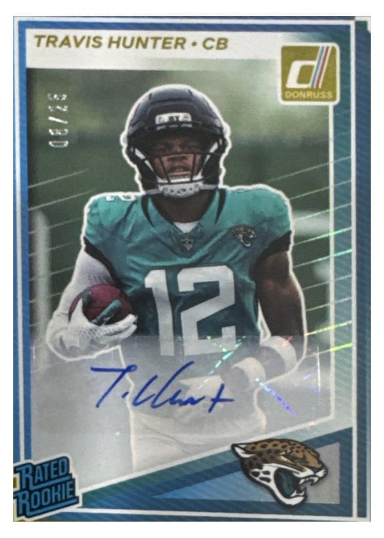 2025 Panini Donruss Travis Hunter #301 card