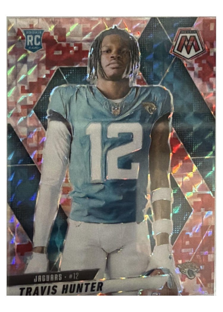 2025 Panini Mosaic Travis Hunter #279 card