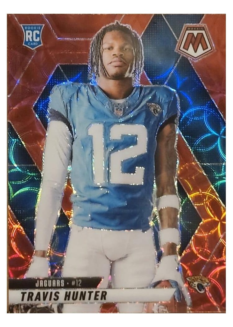 2025 Panini Mosaic Travis Hunter #279 card