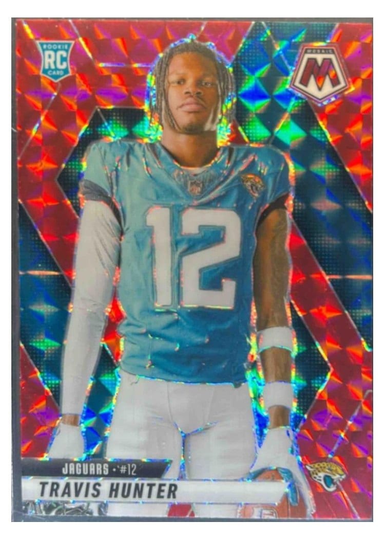 2025 Panini Mosaic Travis Hunter #279 card