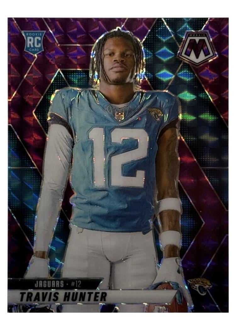 2025 Panini Mosaic Travis Hunter #279 card