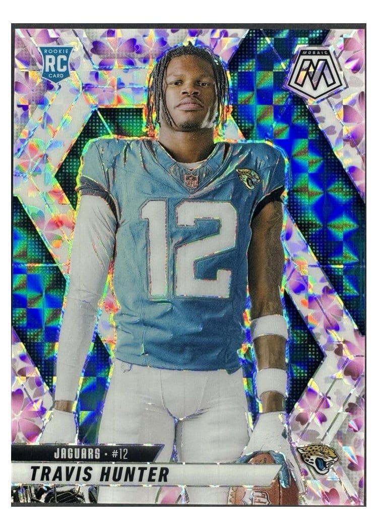 2025 Panini Mosaic Travis Hunter #279 card