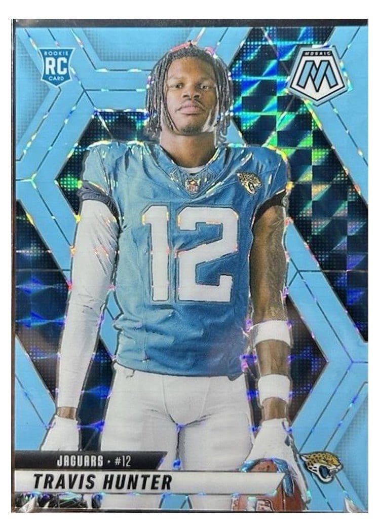 2025 Panini Mosaic Travis Hunter #279 card