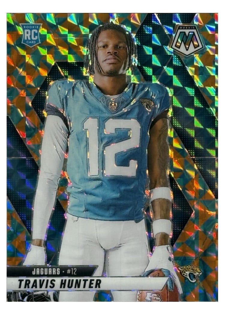 2025 Panini Mosaic Travis Hunter #279 card