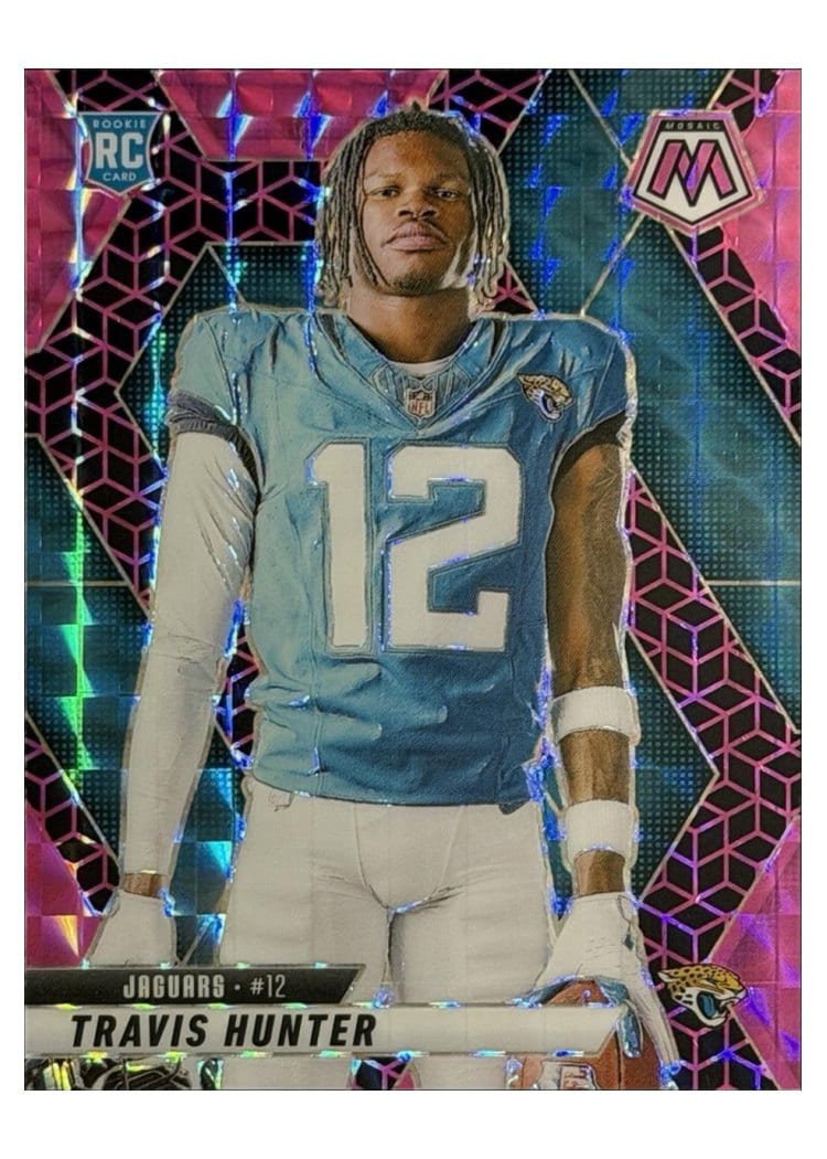 2025 Panini Mosaic Travis Hunter #279 card