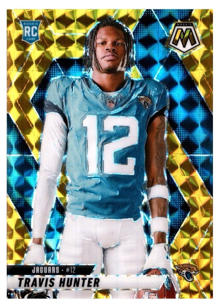 2025 Panini Mosaic Travis Hunter #279 card