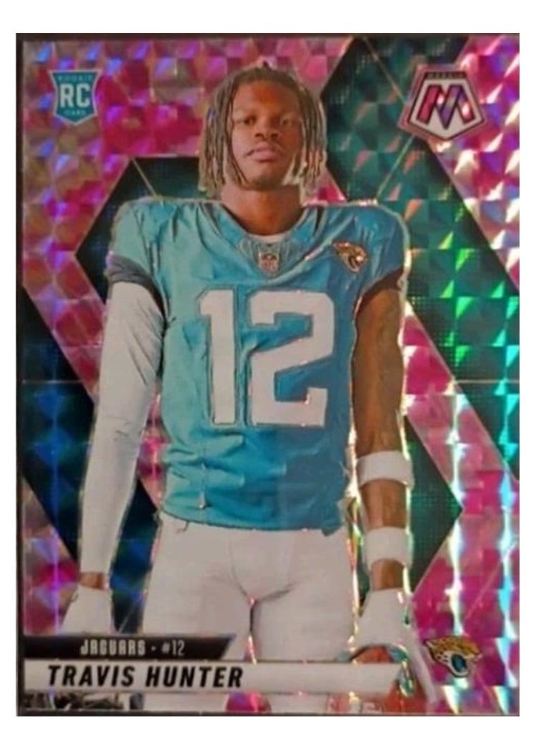2025 Panini Mosaic Travis Hunter #279 card