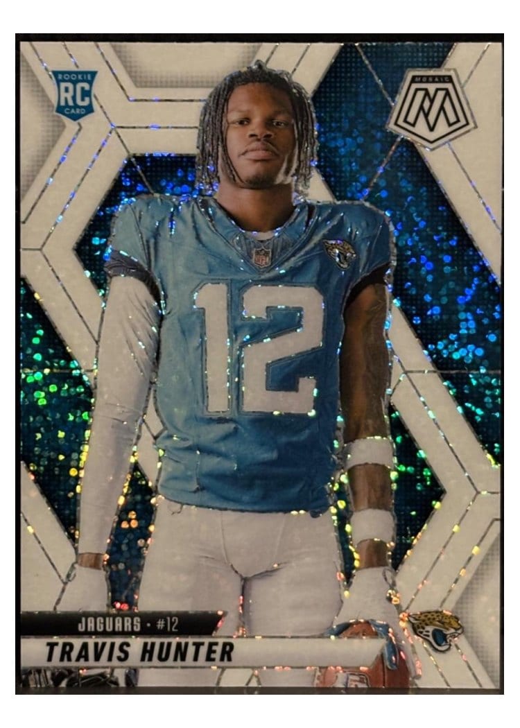 2025 Panini Mosaic Travis Hunter #279 card
