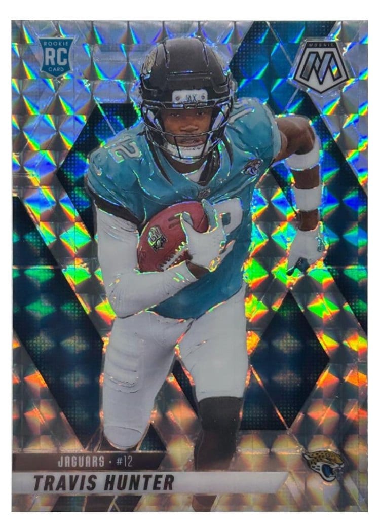 2025 Panini Mosaic Base Set Travis Hunter #301 card